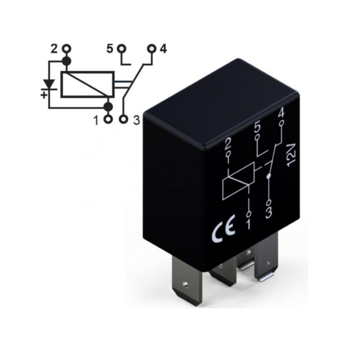 Relè lampeggiatore Relè indicatore di direzione 2 PIN 12V